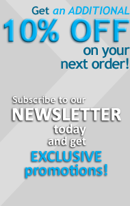 Subscribe to our newsletter and get EXCLUSIVE promotions!